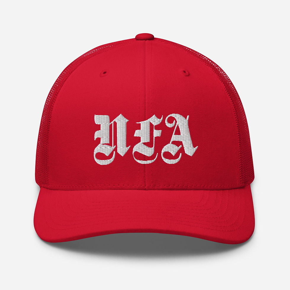 Miniaturbild: NFA White Embroidery Trucker Cap