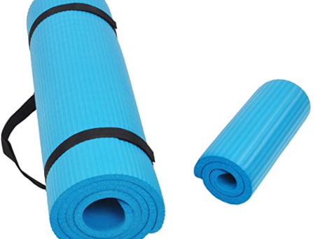 Beste Yogamatte Bewertungen| BalanceFrom GoYoga+Allzweck-Anti-Tränen-Trainingsmatte mit hoher Dichte