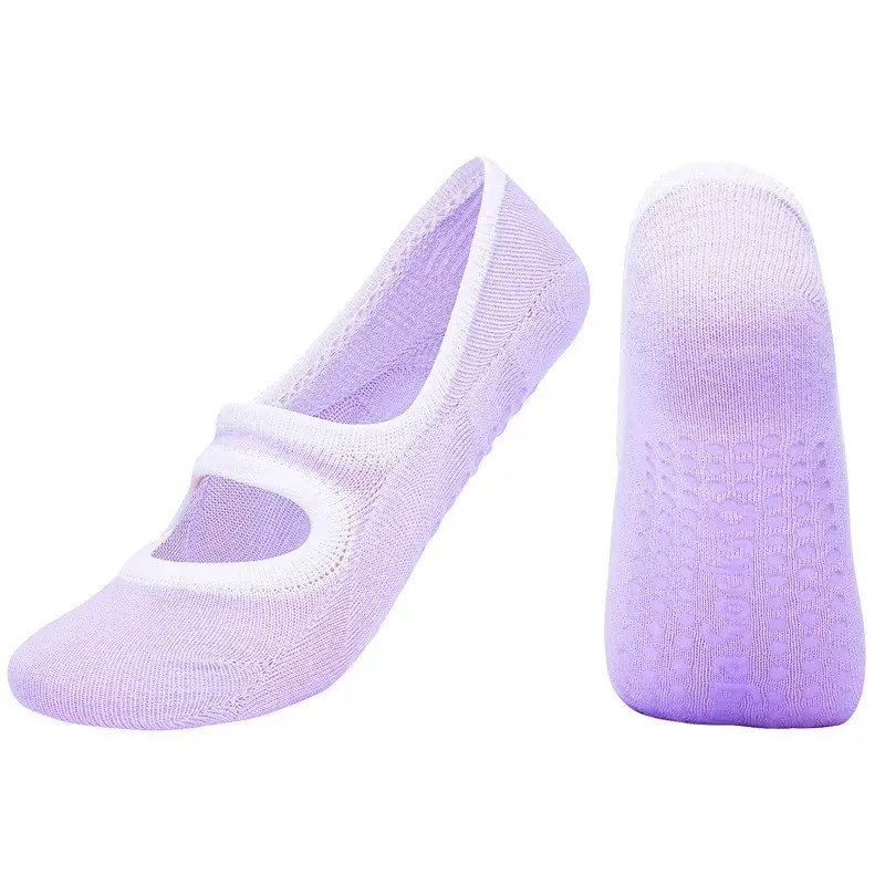 Miniaturbild: Yoga Pilates Socks Anti-Slip Socks Breathable Cotton