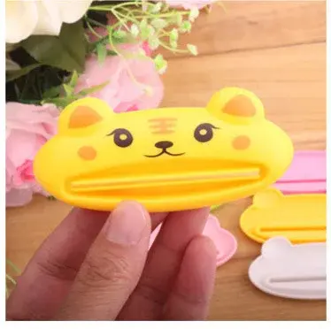 Miniaturbild: Cartoon Bathroom Dispenser Toothpaste 1pc/Lot Lovely Animal Tube Squeezer