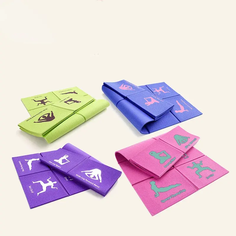 Thumbnail: Yoga Mat 8mm Yoga Pads Fitness Mat PVC Material for Exercise Gymnastics Mats