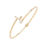 Miniaturbild: Initial Bangle Gold L