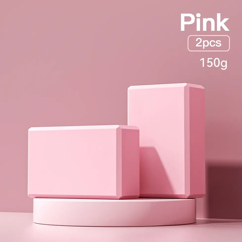 Miniaturbild: 2PCS Yoga Building Blocks Cubes Pilates Bricks