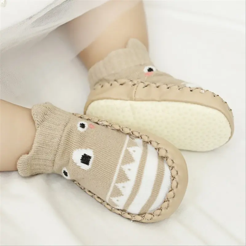 Miniaturbild: Toddler Baby Shoes Soft Sole Newborn Infant First Walker Cartoon Owl