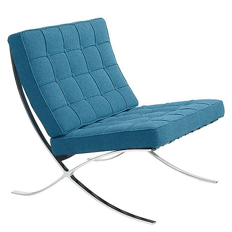 BARCELONA CHAIR, CASHMERE