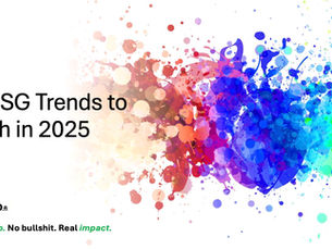 Key ESG Trends to Watch in 2025  