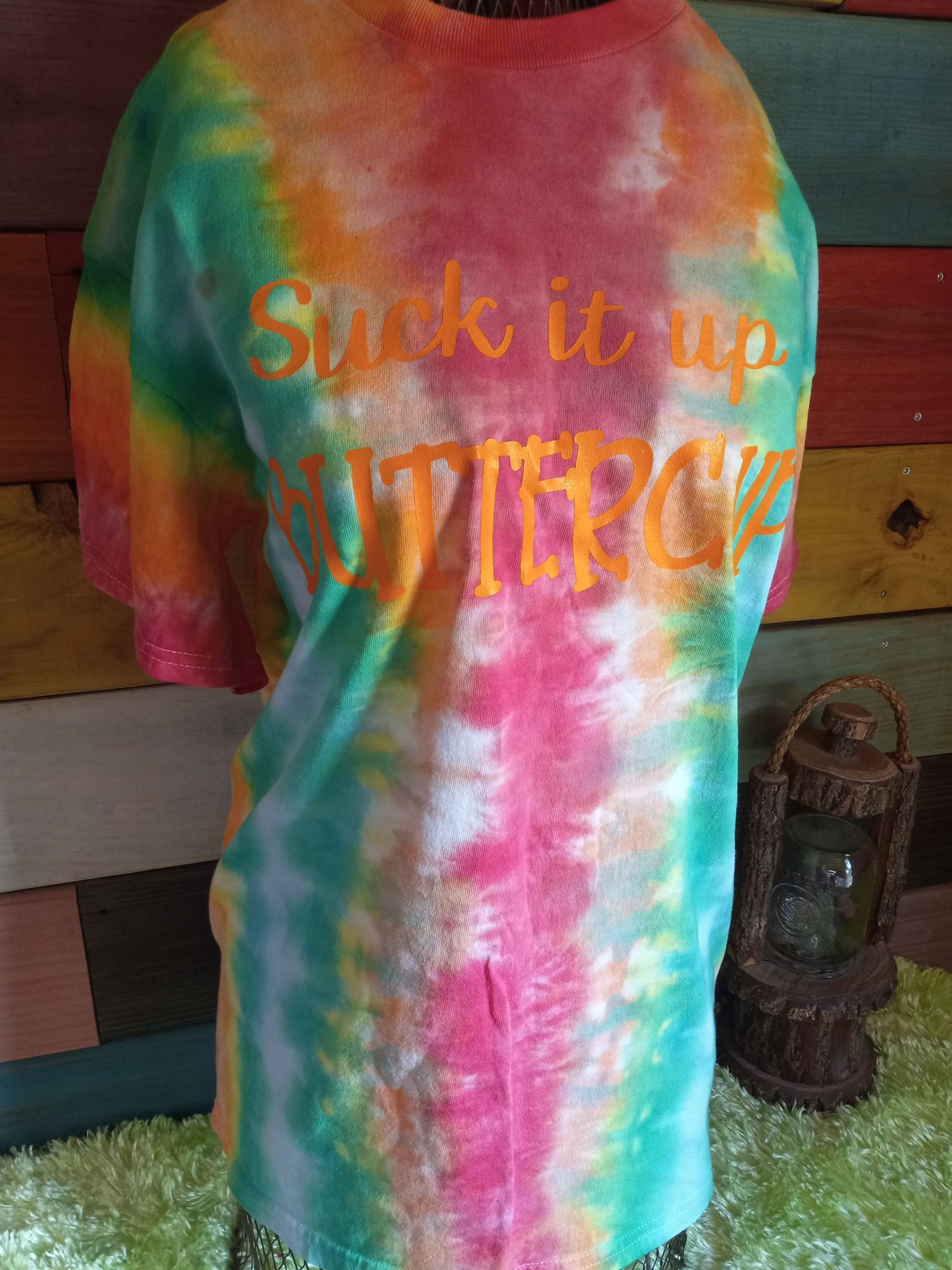 Buttercup Tie Dye shirt