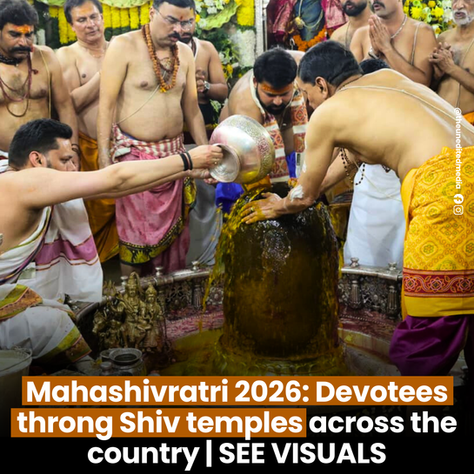 Mahashivratri 2026: Devotees throng Shiv temples across the country
