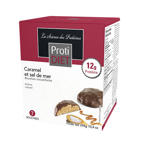 Bouchées choco-caramel-sel de mer