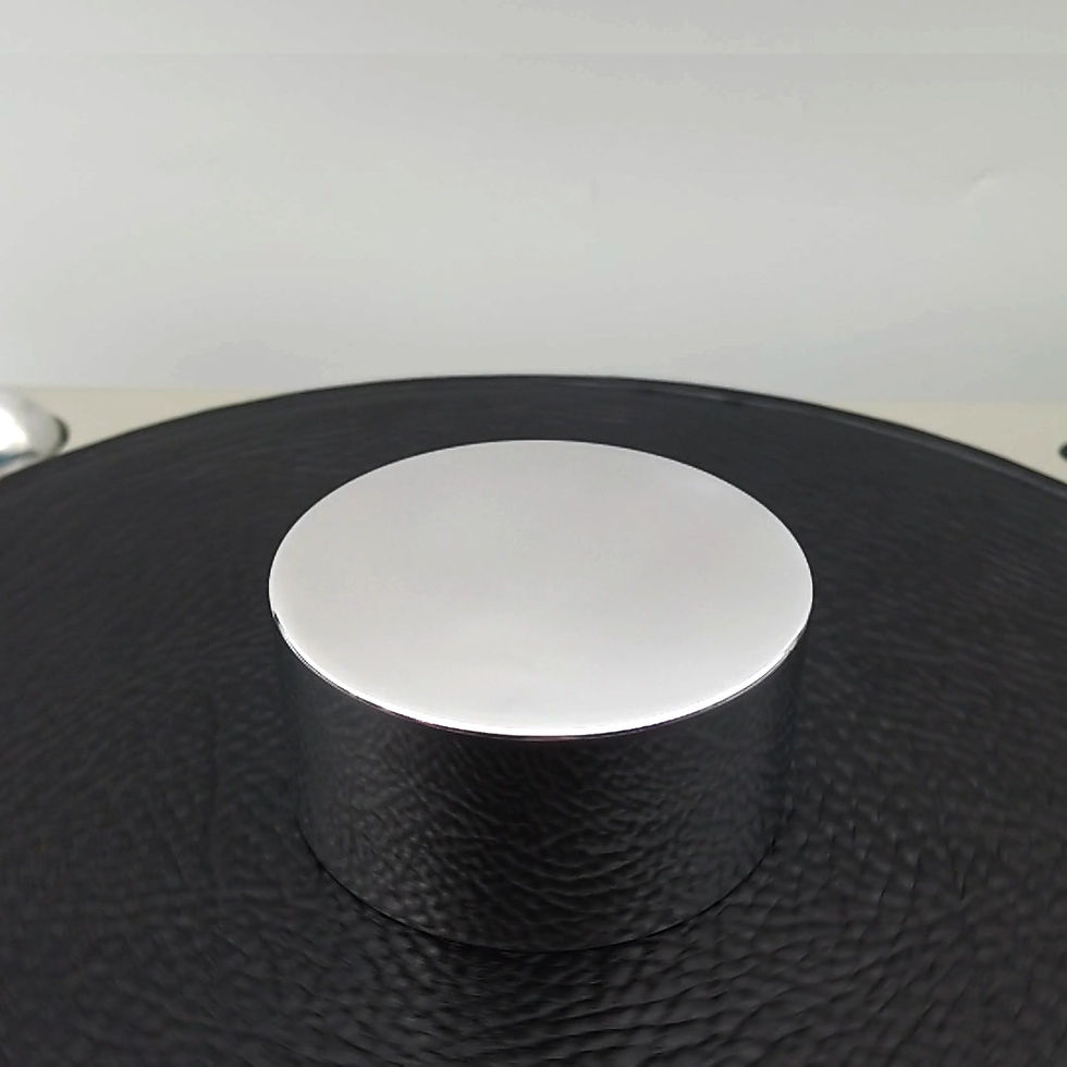 Thumbnail: Polished Aluminum Record Weight - 530gr