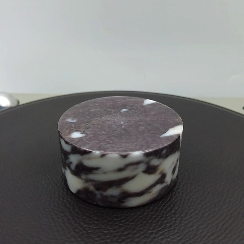 Thumbnail: Afyon Violet Marble Record Weight #1 - 530gr