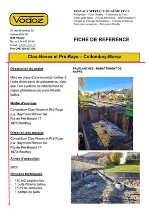 Puits Filtrants