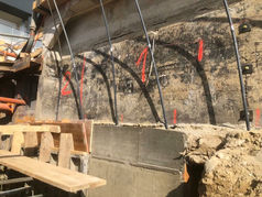 Mise en place de mini puits filtrants pour effectuer une reprise en sous œuvre Wellpoint 