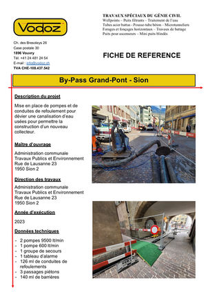Pompage By-Pass