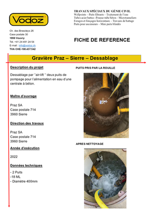 Dessablage