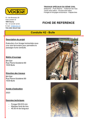 Forage horizontal