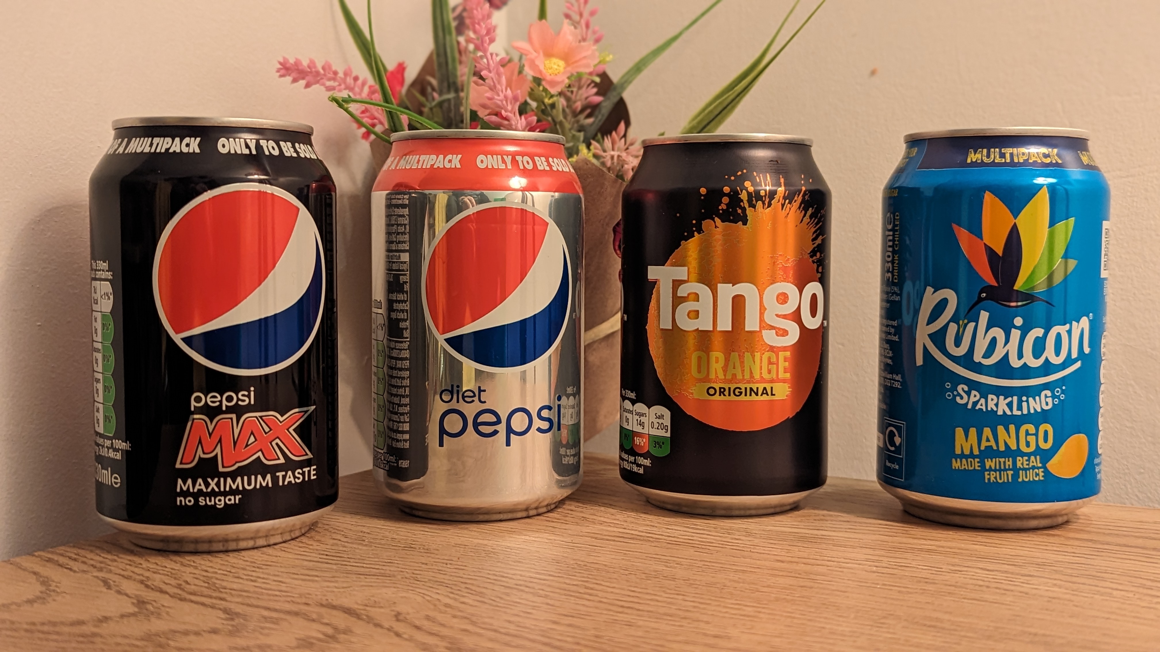 Arranged Food and Objects