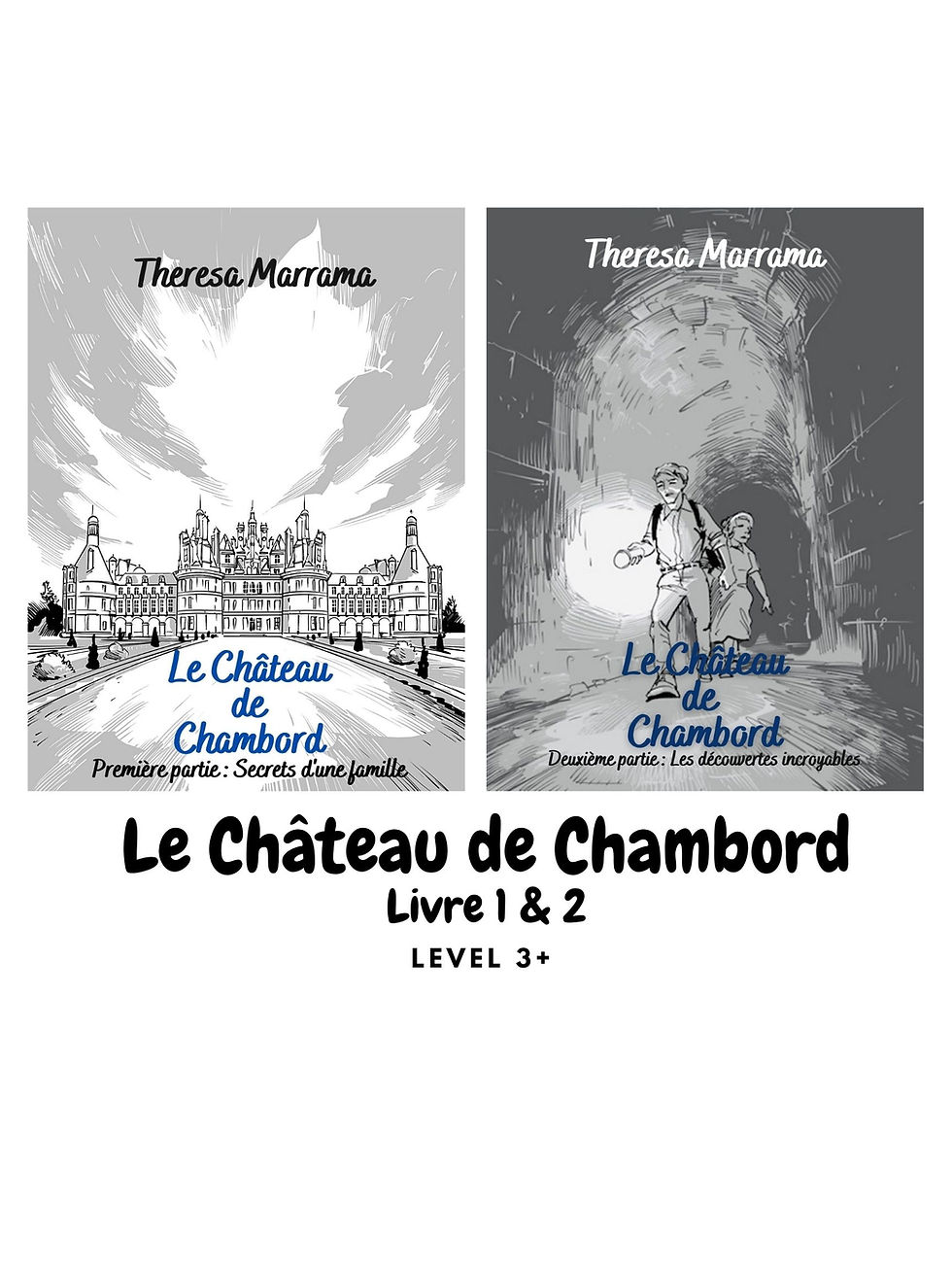 Le Château de Chambord (Book 1 & 2) - French Readers