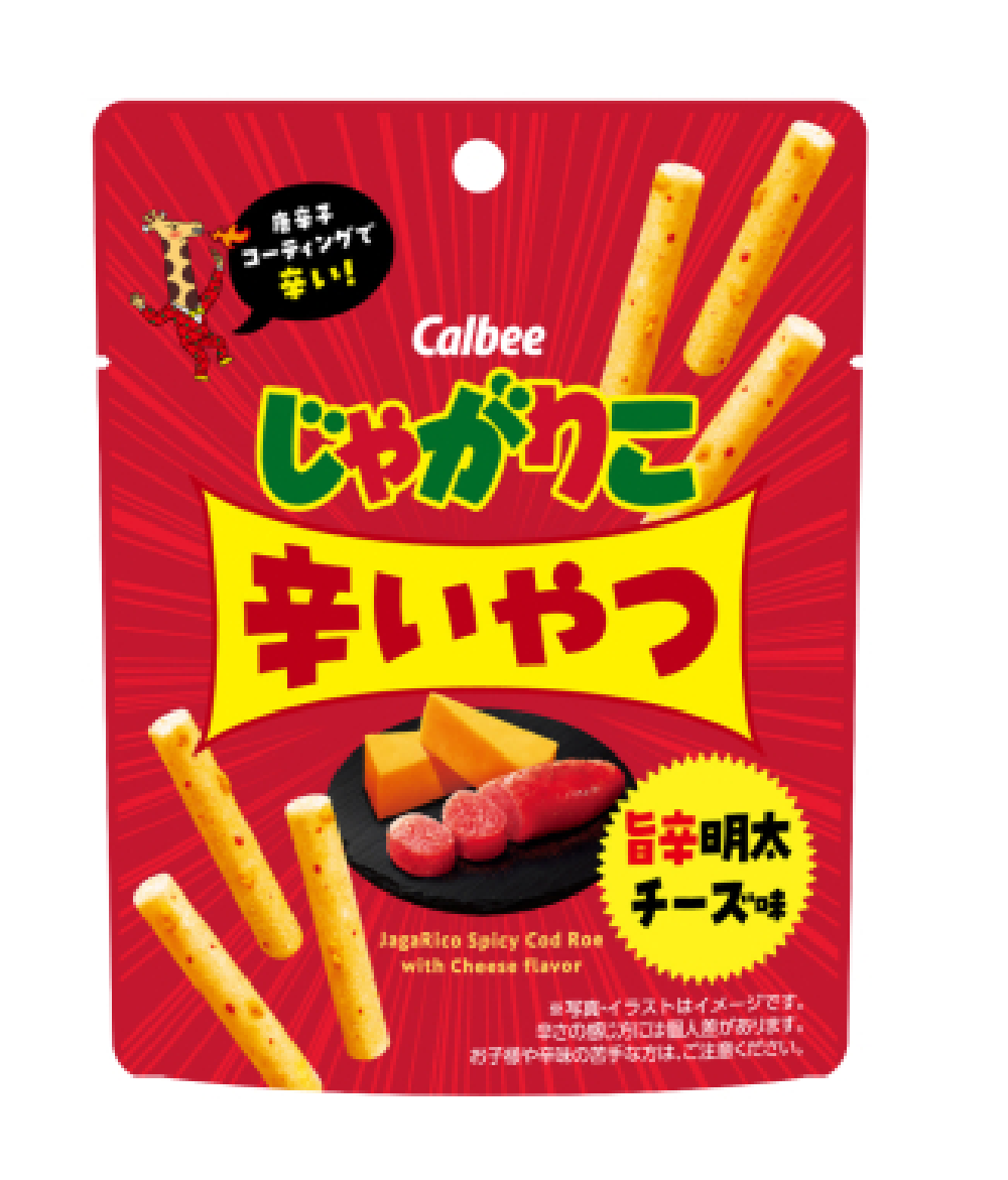 calbee jagariko hot mentaikocheese