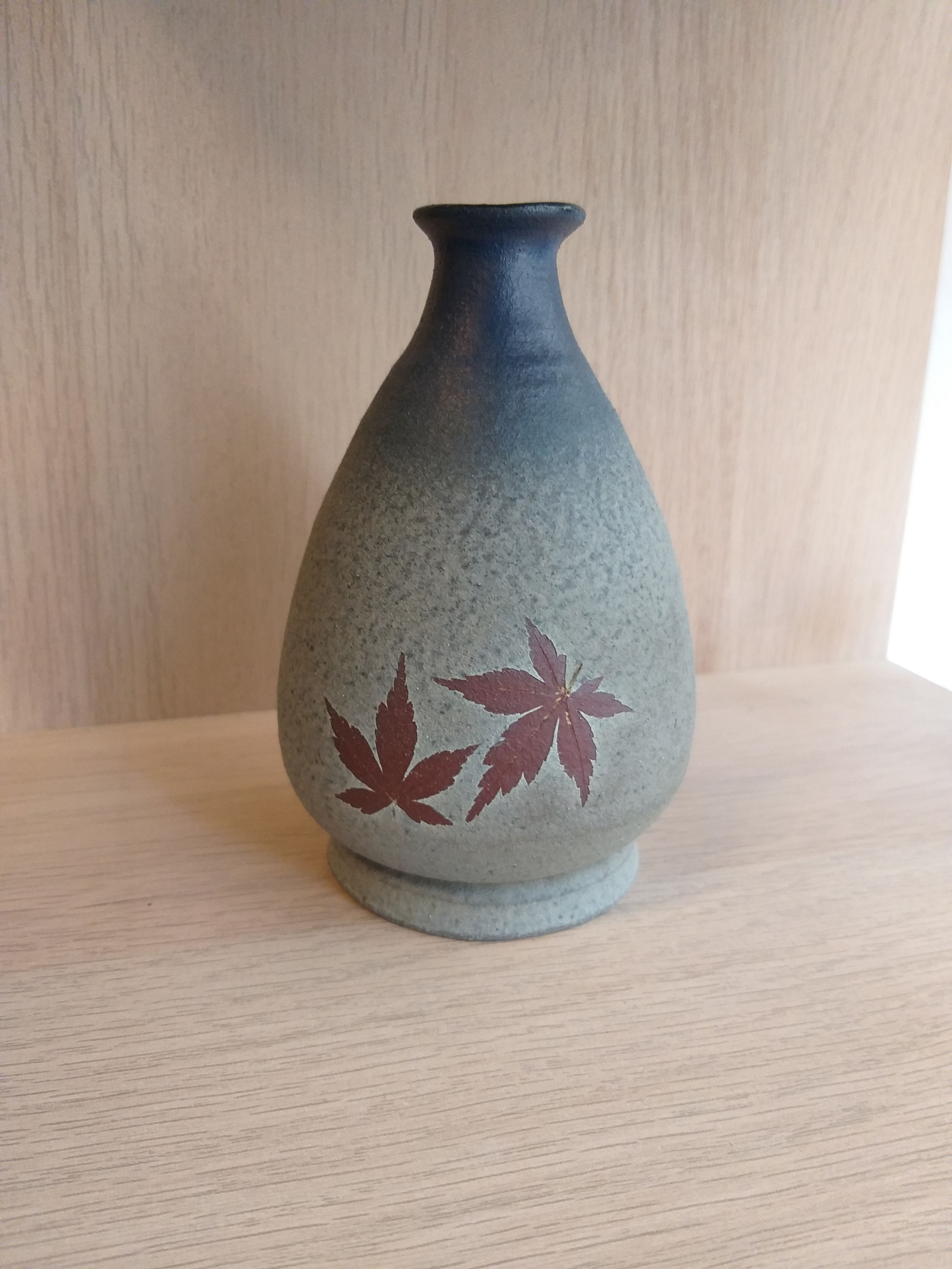 Sake tokkuri (caraf) Mashiko style