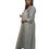 Thumbnail: Steal Grey Modal Silk Kurta Set