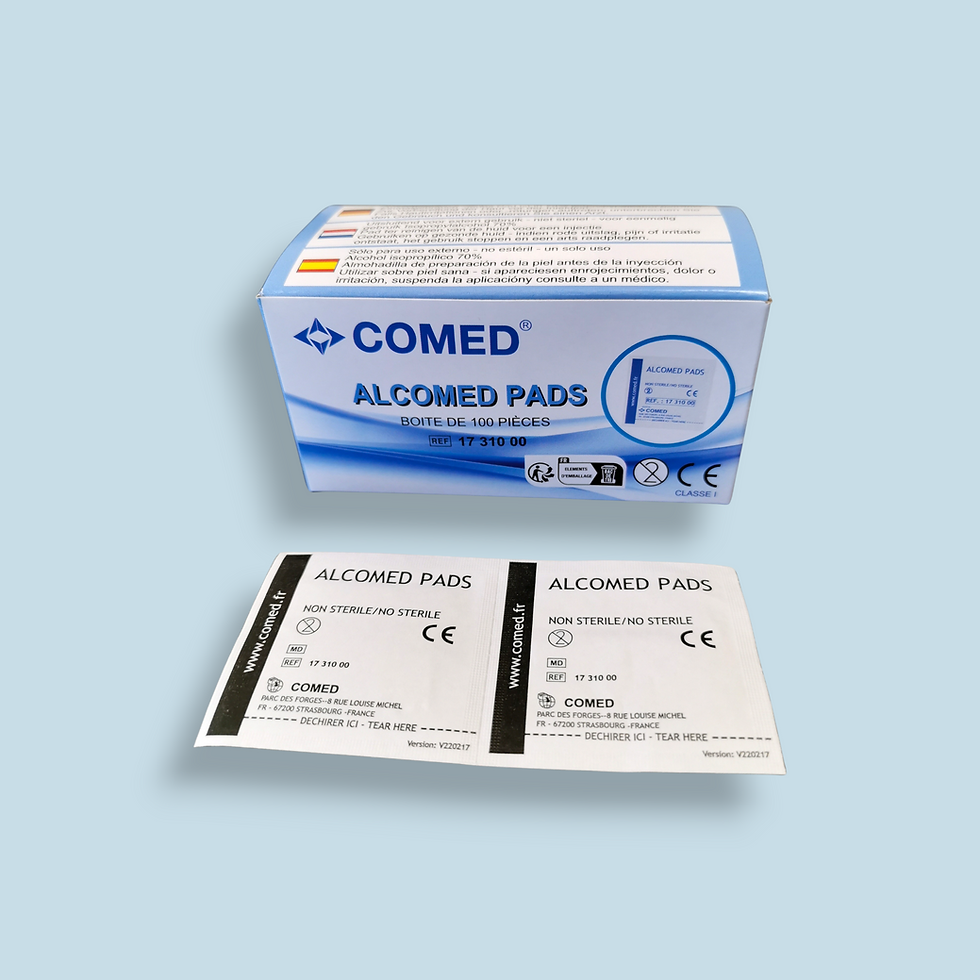 Lingettes alcool isopropylique 70%