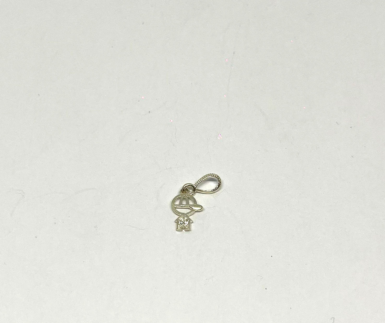 PINGENTE MENINO E MENINA MINI CRAVEJADO