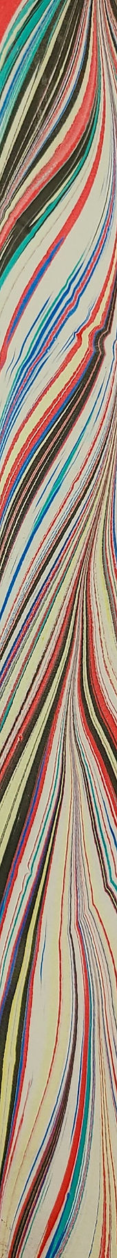 Vertical Marbling Sample 1