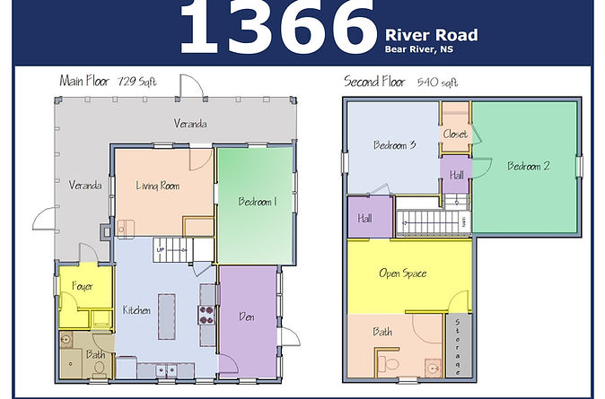 Floor Plan Colored