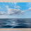 Thumbnail: seascape print, open water, cloud and seascape, summer seascape