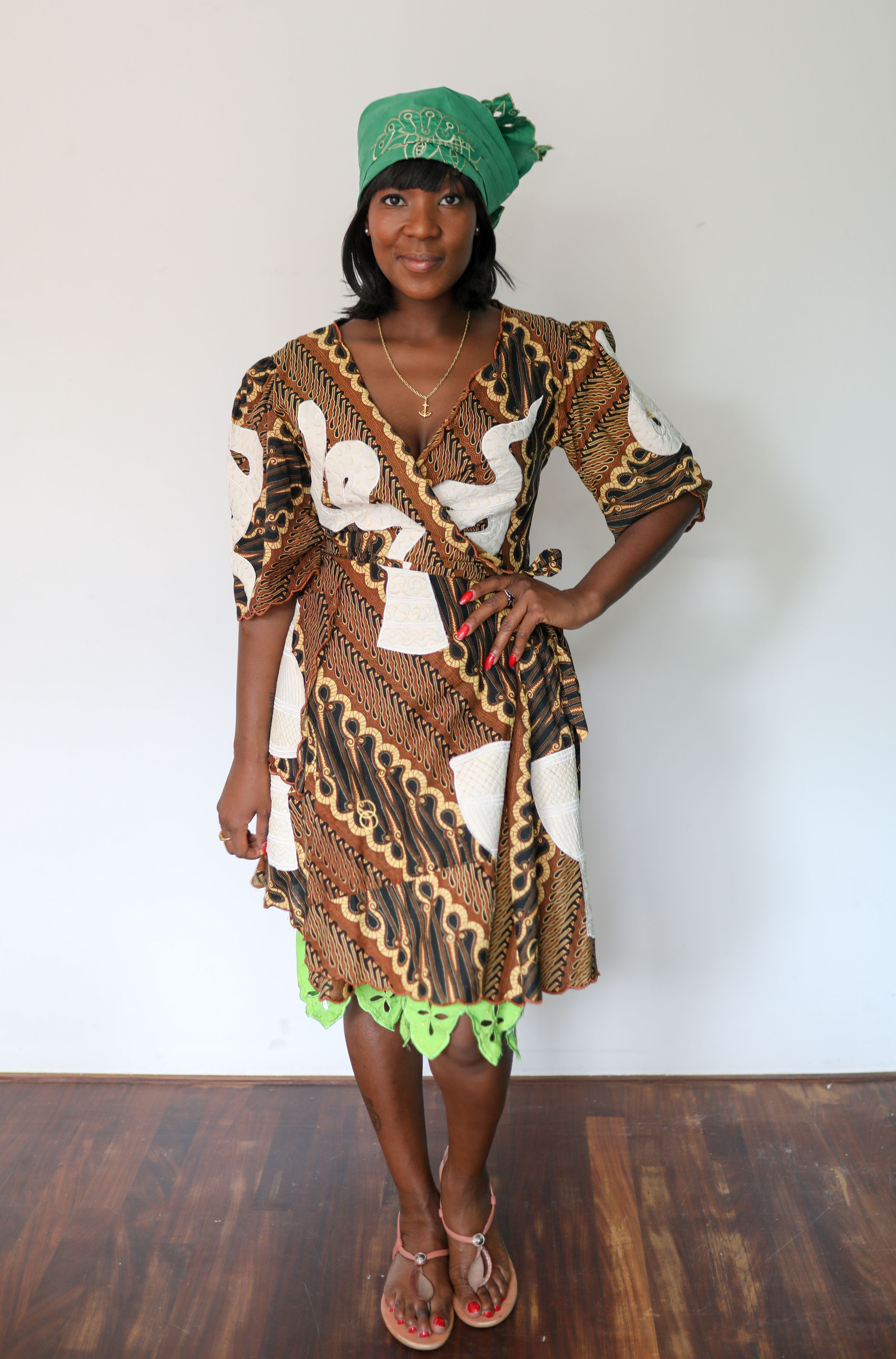 Kimona Bruin met atributen - Huur 3 dagen (incl. €100 borg)