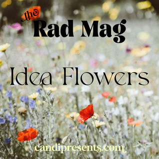 field of flowers with title 'Idea Flowers' 