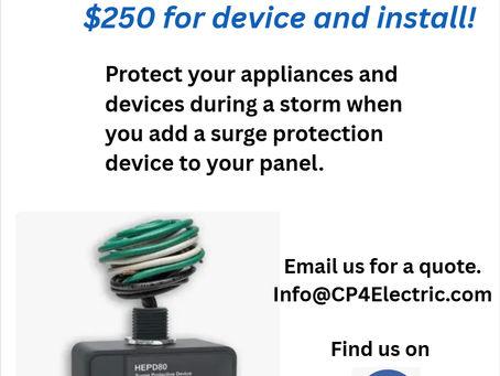 Whole Home Surge Protector.