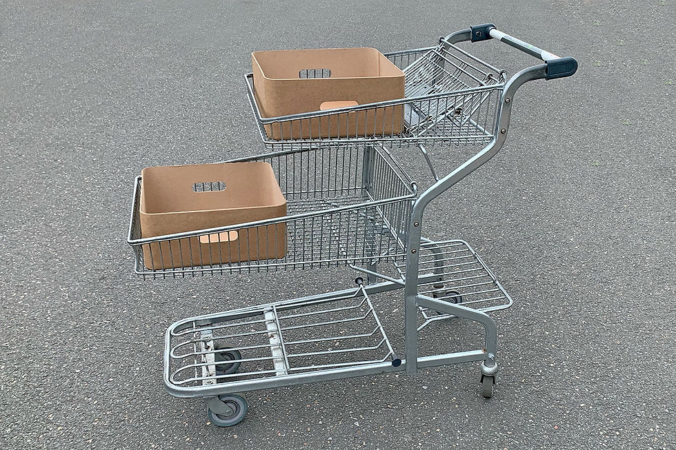Miniaturbild: Kartonkisten-Set, 3-teilig.