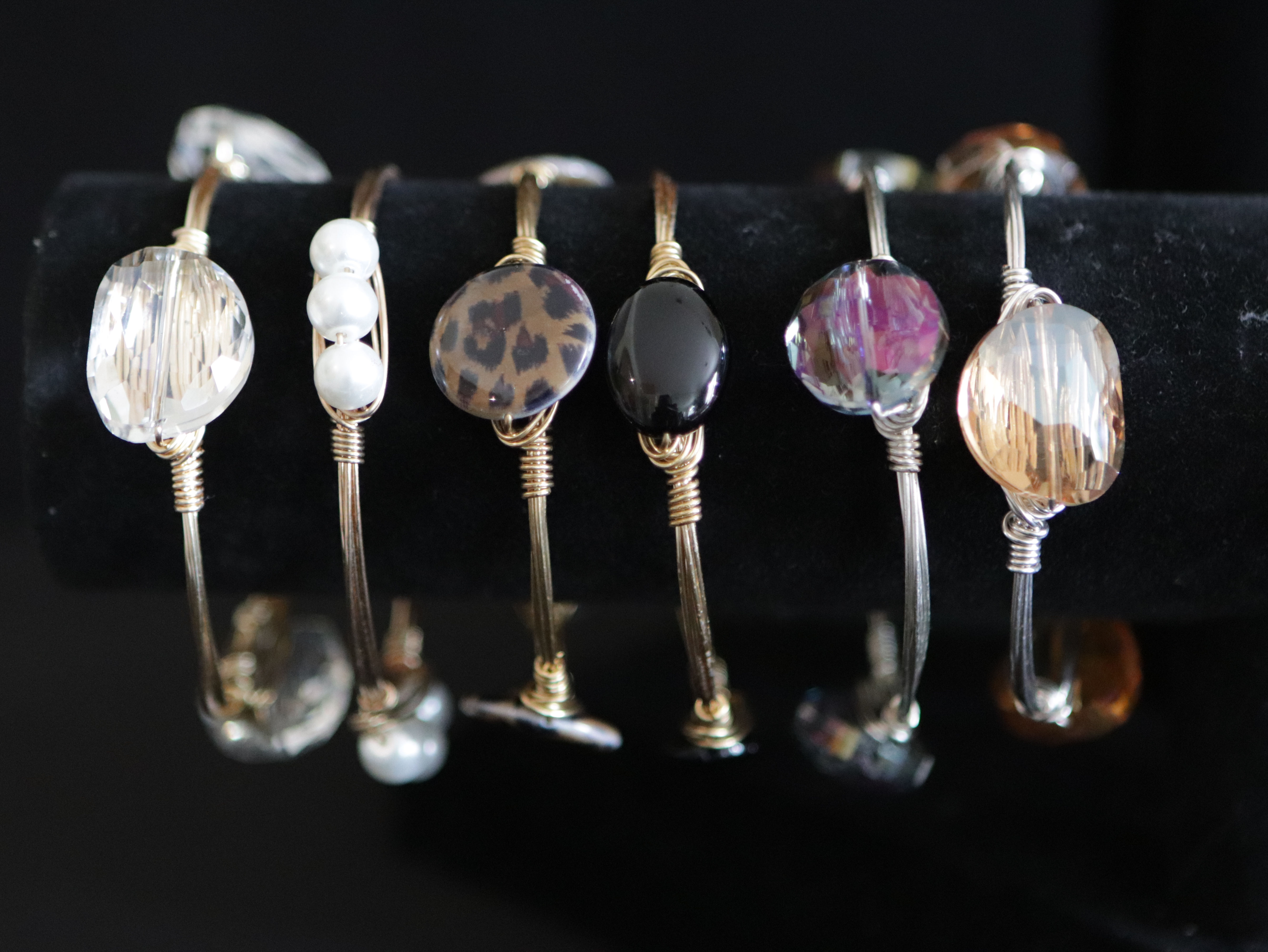 Small Precious Wrapped Stones I