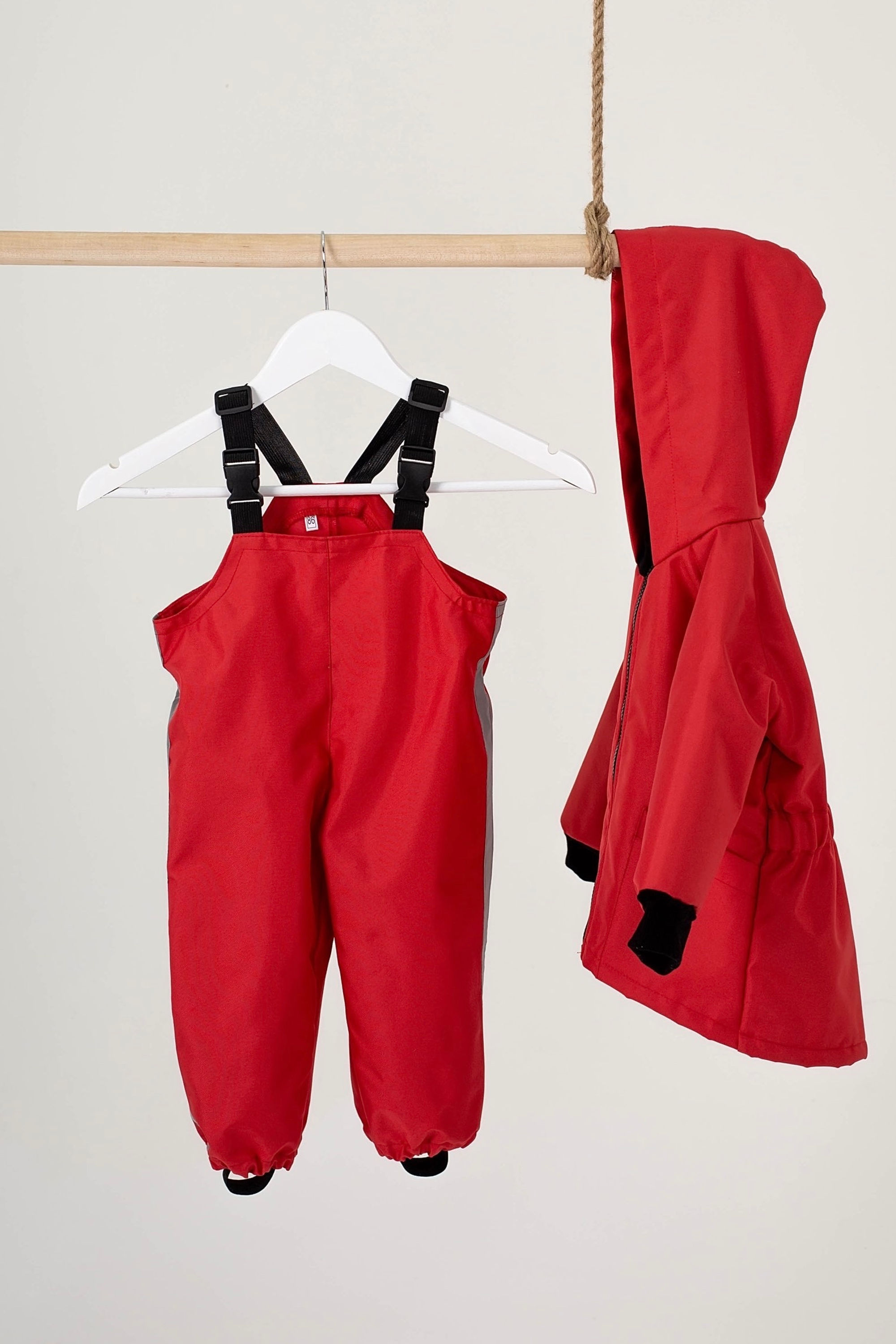 Грязепруф на флісі: Червоний 86 р.