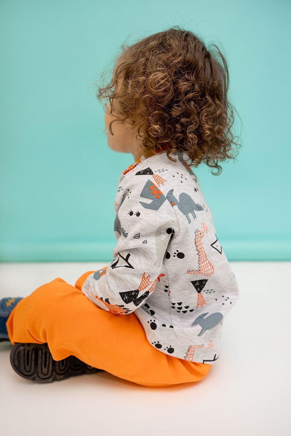 Піжама трикотажна Геометричні діно