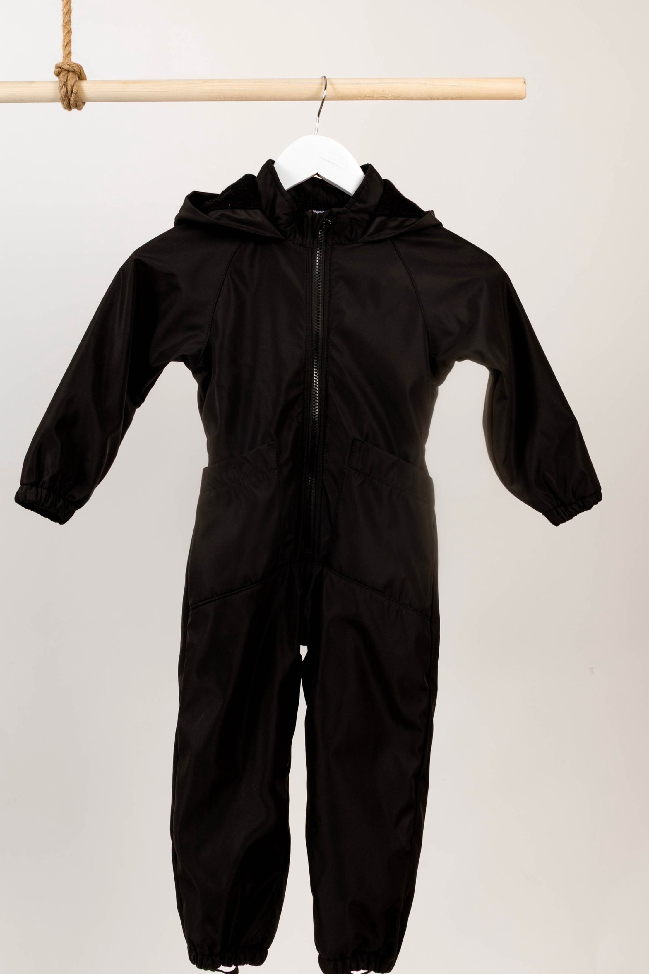 Комбінезон на флісі «Чорний»