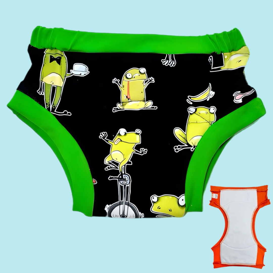 Жабенята на чорному (збільшена вкладка)