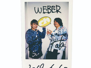 【プレゼント🎁】WEBERのHayatoさんTaka.さんサイン入りチェキを1名様にプレゼント!