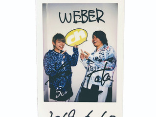 【プレゼント🎁】WEBERのHayatoさんTaka.さんサイン入りチェキを1名様にプレゼント!