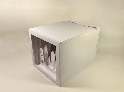 3D Design Lightbox: Diagonal Front