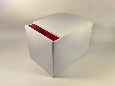 3D Design Lightbox: Diagonal Back