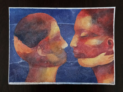 Graham Dean Study 01 | approx. 8" x 11.5" | Gouache, watercolour on cold-pressed paper