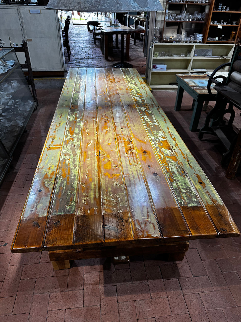 Thumbnail: Recycled Cypress Pine Table