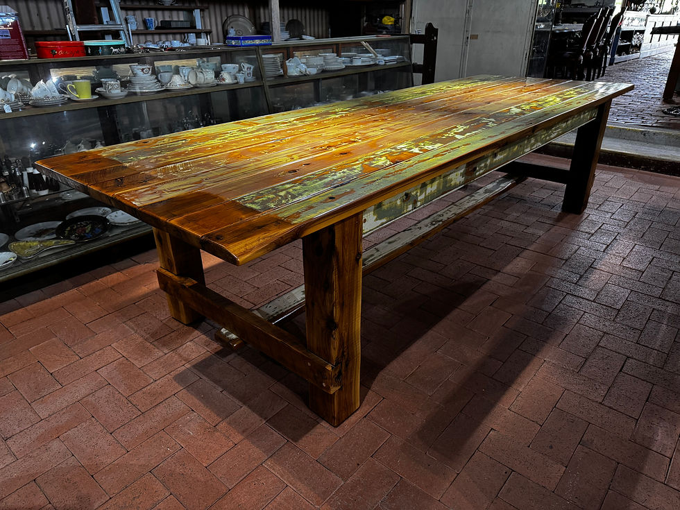 Thumbnail: Recycled Cypress Pine Table