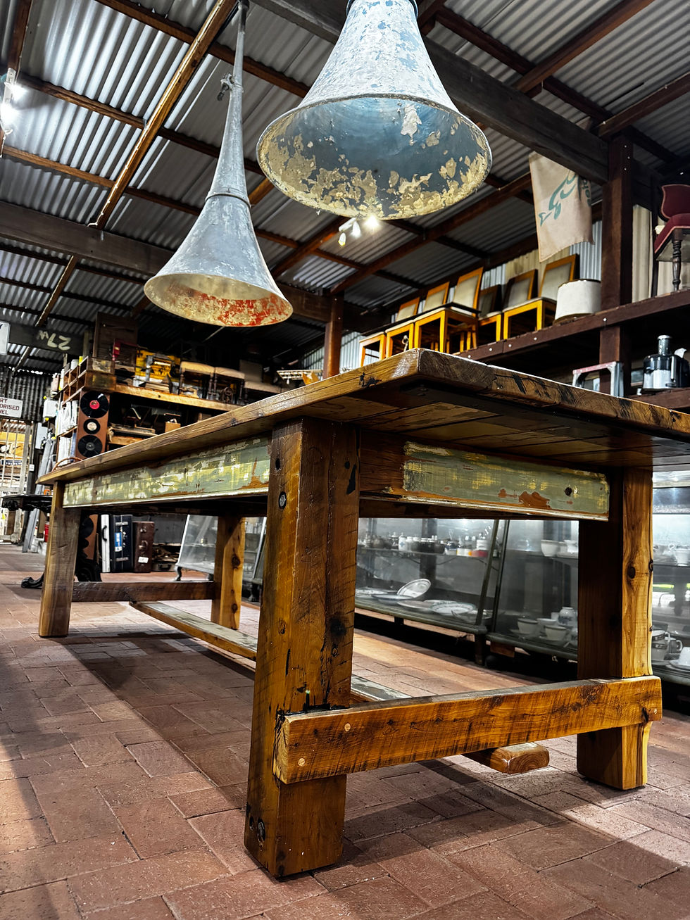Thumbnail: Recycled Cypress Pine Table
