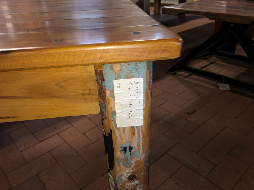 Thumbnail: Recycled Cypress Pine Table