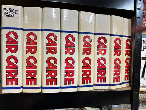 Car Care Binders Burning Mt Antiques