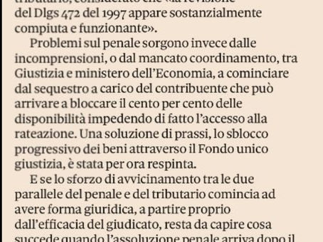 Penale e tributario: le parallele si avvicinano